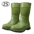 Waterproof rain boots ultra light rubber steel toe safety shoes